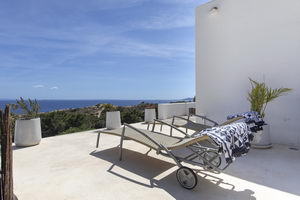 Ibiza Luxus Appartement Can Talamanca 1 - Appartement mit privatem Pool, Klimaanlagen und Internet bis 4 Personen